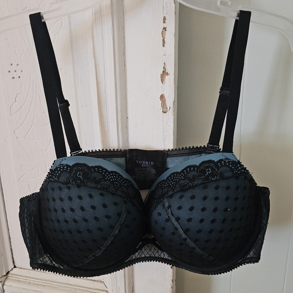 Torrid Demi Push Bra -lace sx 42C